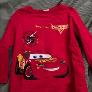 Disney Cars Red and Gold Shirt